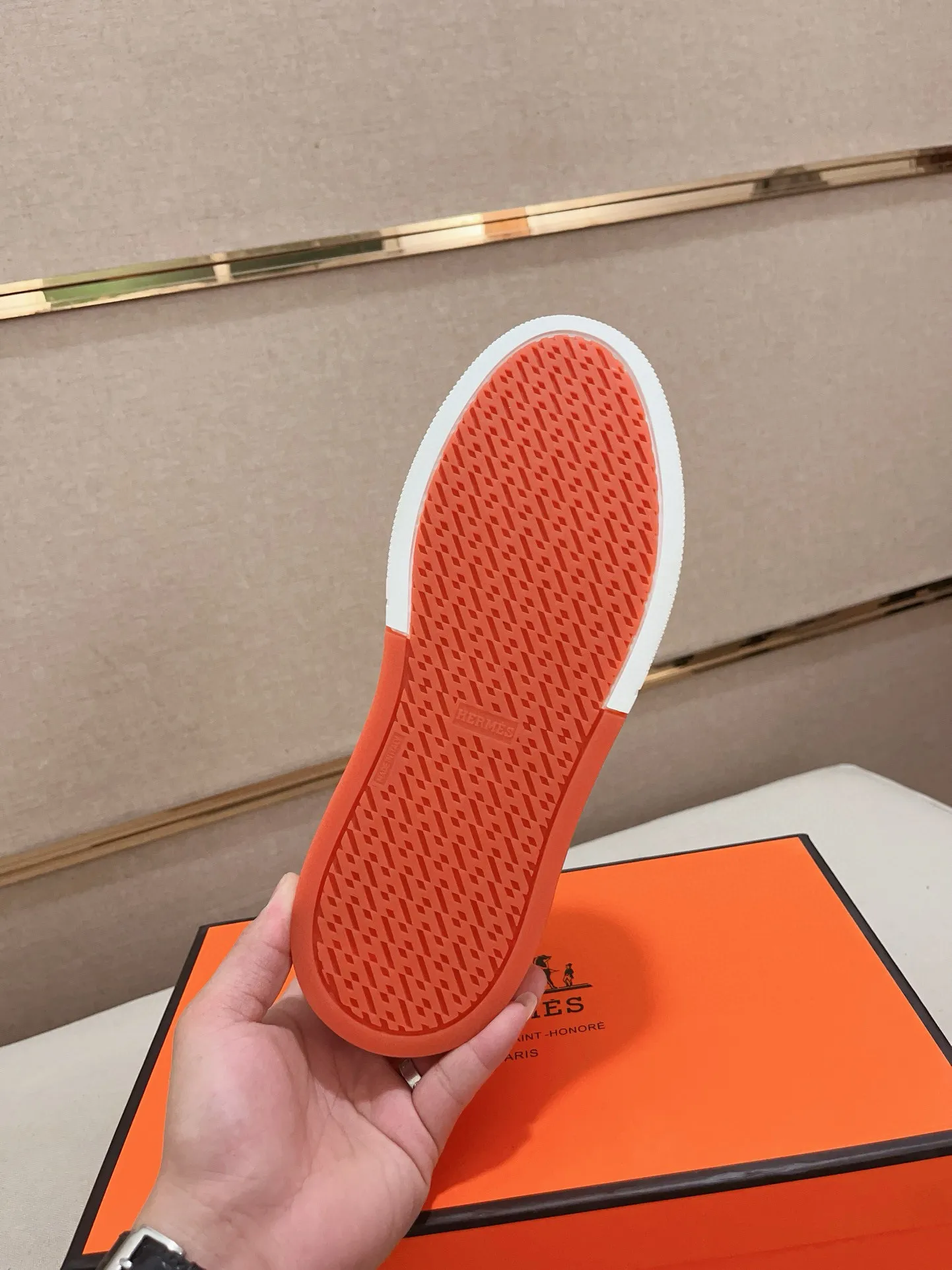 Men's clothing and shoes💰: 440💰《HERMES》【Classic Original Version】Hermès; Top 🔝 Purchasing Agency 🔍🔍Latest 🇺🇸Sold simultaneously at counters, original imported from Italy ▲▲Cow leather▲ ▲Exquisite workmanship (Italian 🇮🇹imported water-dyed 🐂cowhide lining) sole: original sole provided by the original factory, ⚠️exclusive double-layer activity·TPR·rubber·combined molded outsole; Code number: 38-46